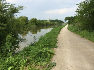 the open canal, as it might have looked one hundred years before